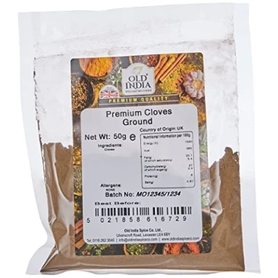 Image of Old India Premium Cloves Ground 50g