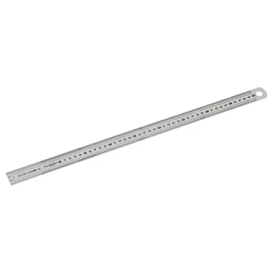 Image of FACOM Dela.1056.300 Series Dela.1056 Stainless Steel Semi Rigid Short Ruler, 2 Sides, 300 mm Length