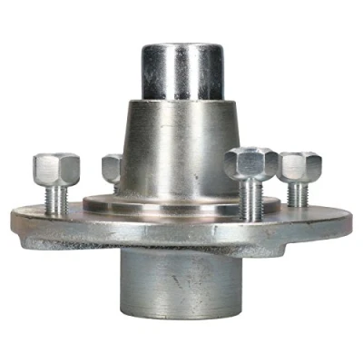 Image of AB Tools Trailer Cast Wheel Hub 115mm PCD with Sealed Bearings for Erde Daxara Trailers