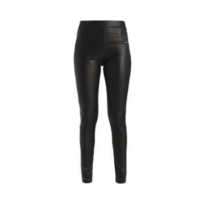 Image of Pieces Shiny Leggings Trousers, Women&#039;s, Size: S/M, Black