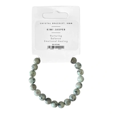 Image of VIE Crystal Bracelet (Kiwi Jasper)