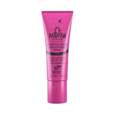 Image of Dr.PAWPAW Hot Pink Tinted Balm, Multi Purpose Natural No Fragrance, for Hydrating Lips, Skin, Hair, Cuticles, Nails &amp; Beauty Finishing (10 ml)