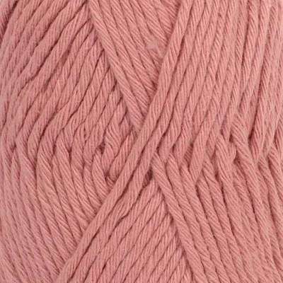 Image of Paris Garnstudio DROPS Knitting Aran 100% Cotton Yarn (59 Light Old Pink) Multiple colours available