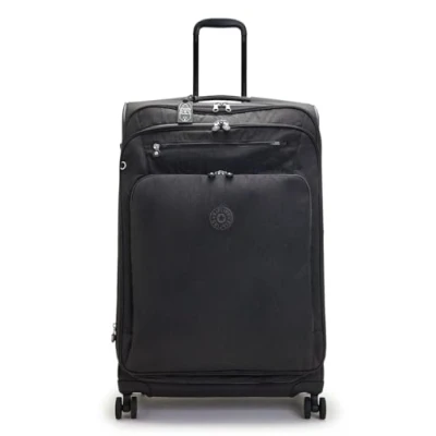 Image of Kipling NEW YOURI SPIN L Large expandable spinner, Upright, Black Noir (Black)