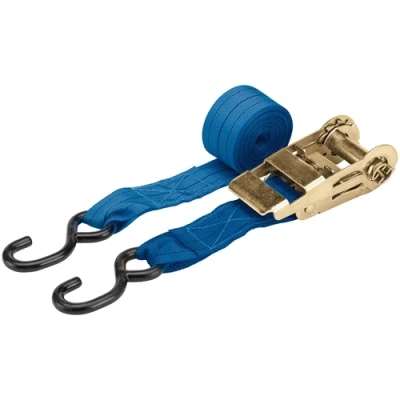 Image of Draper Ratcheting Tie Down Straps, 5.4m x 50mm, 1000kg