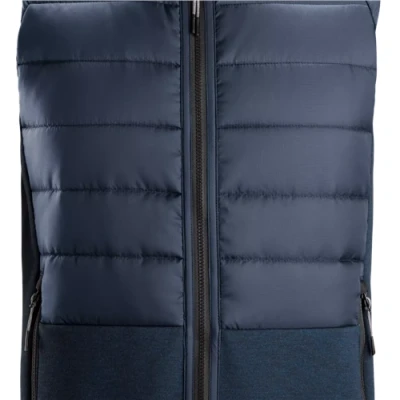 Image of Snickers FlexiWork Hybrid Vest Navy/Dark Navy Melange XL