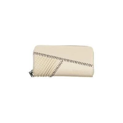 Image of Desigual Women&#039;s Mone_GRISOM Fiona Bi fold Wallet, White, 20.5