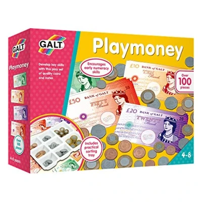 Image of Galt Toys, Playmoney, Toy Play Money For Kids, Ages 4 Years Plus