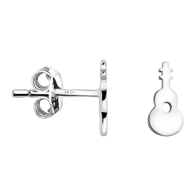 Image of SOFIA MILANI Women&#039;s Earrings 925 Silver Guitar Stud Earring E2208
