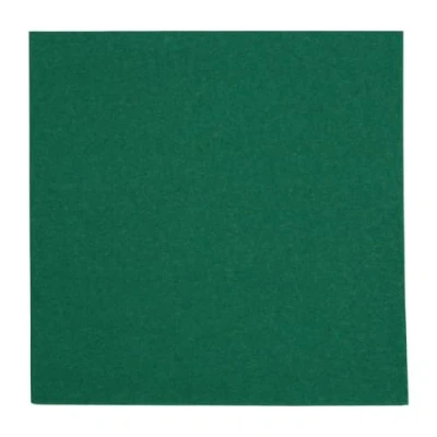 Image of Fiesta Recyclable Dinner Napkin Dark Green 40x40cm 2ply 1/4 Fold (Pack of 2000)