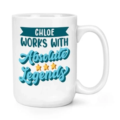 Image of Personalised Works with Absolute Legends 15oz Large Mug Cup