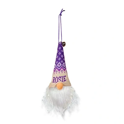 Image of History &amp; Heraldry Light Up Gonk Pre personalised Christmas Hanging Decoration Rosie 00269860698