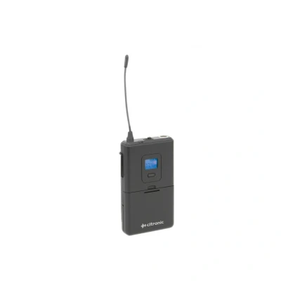 Image of Citronic Beltpack Transmitter For RU105 &amp; RU210 UHF 863.1 864.9MHz