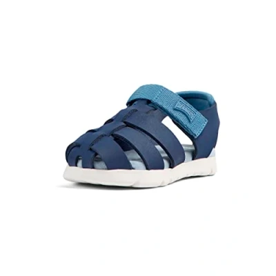 Image of Camper Boy&#039;s Unisex Kids Oruga First Walkers K800489 Sandal, Blue 005, 8.5 UK Child