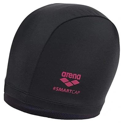 Image of Arena Unisex Swim Cap Smartcap, Black