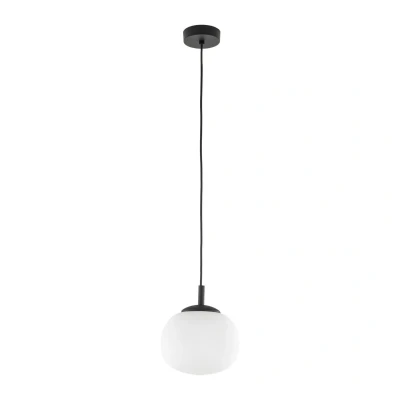 Image of TK Lighting Vibe pendant light, opal white glass, Ø 20 cm