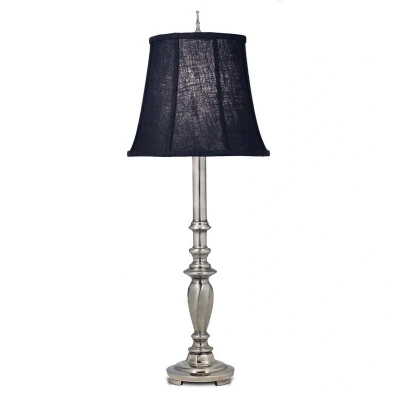 Image of Maine 1 Light Table Lamp Antique Nickel, E27