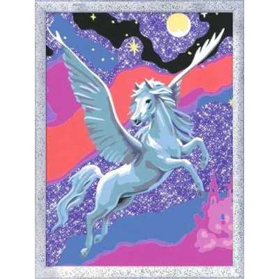 Image of Ravensburger CreArt 28641 Proud Pegasus Painting by Numbers Horses for Children from 7 Years