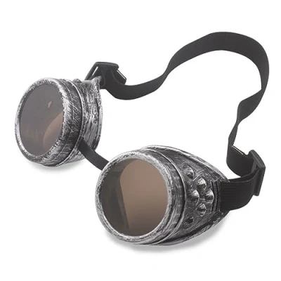 Image of JSGHGDF Mens Halloween Cosplays Costumes Glasses Punk Cyber Goggles Vintage