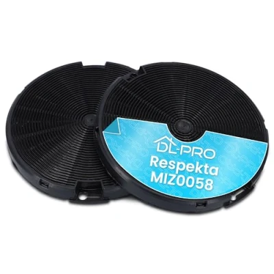 Image of DL pro 2 x Activated Carbon Filters for AEG Electrolux 4055093712 EFF75 Ikea Nyttig Fil 400 Faber 112.0067.944 Cooker Hood