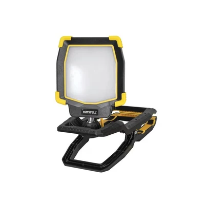 Image of Faithfull FPPCLIP40WL LED Clip Grip Work Light 40 W Low Voltage 110 V 4000Lm