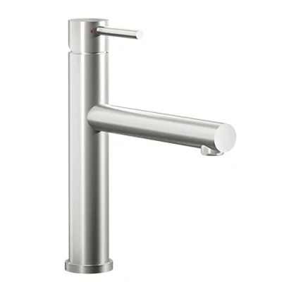 Image of Villeroy &amp; Boch 927800 Como Sky Kitchen Sink tap, Solid Stainless Steel, Hochdruck Hoher Auslauf