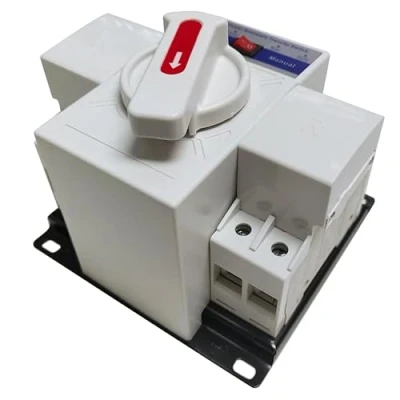 Image of Dual Power Manual Automatic Transfer Switch Generator Changeover for 63A 2P 220V
