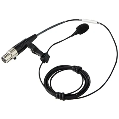 Image of Pulse MIC 500X3 BLACK Lavaliere Microphone with 3 Pin Mini XLR Socket