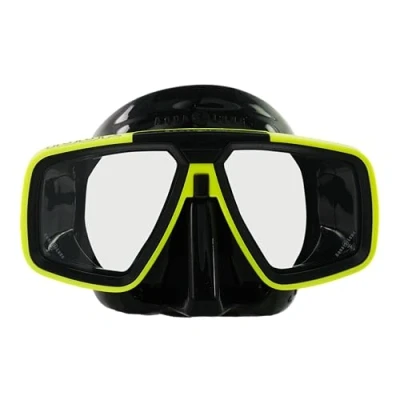 Image of AQUALUNG LOOK Adult Diving Mask with Double Tempered Glass Lens, Versatile Design for All Faces, 360 Dial Buckles, Improved Waterproofing, Ideal Scuba