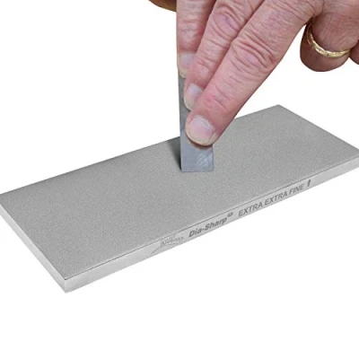 Image of DMT D8EE 8 Inch Dia Sharp Continuous Diamond Extra Fine , Grey