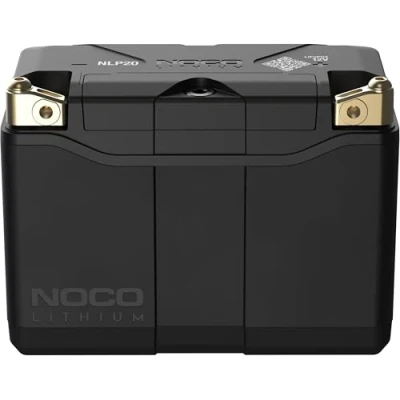 Image of NOCO Lithium NLP20, Group 20, 600A Powersport Battery, 12V 7Ah Battery With Dynamic BMS For Motorcycles, Motorbikes, ATVs, UTVs, PWCs, Scooters, And Snowmobiles