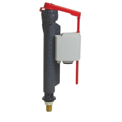 Image of Wirquin 10723588 Chasse D&#039;eau wc Robinet flotteur à Alimentation Basse, gris Jollyfill Telescopic Adjustable 3/8 inch 10mm Brass Bottom Entry Inlet Float Valve 16110011, Multi Colour