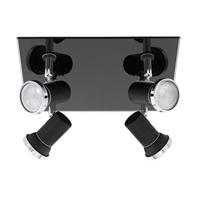 Image of EGLO Spot, Black, Chrome