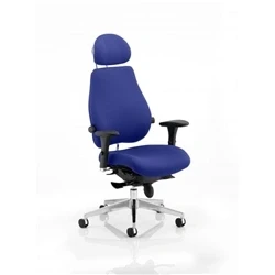 Image of Chiro Plus Ultimate with Headrest Bespoke Colour Stevia Blue