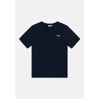 Image of BOSS J25P23 Short Sleeve T Shirt 12 Years Blue