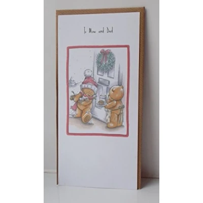 Image of To Mum and Dad wishing you both a very merry Christmas with love card