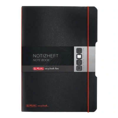 Image of Herlitz A4 My Book Flex Notebook Black