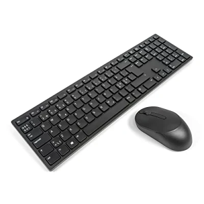 Image of Dell KM5221W NORDIC Pro Wireless Keyboard &amp; Mouse Combo Bundle