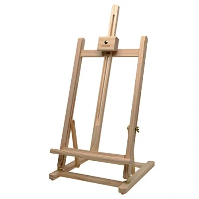 Image of Artina Desk Easel Sydney Adjustable Table Top Lightweight 100% Pinewood Wooden Art Canvas Holder Small for Painting &amp; Sketching Artists Display Stand