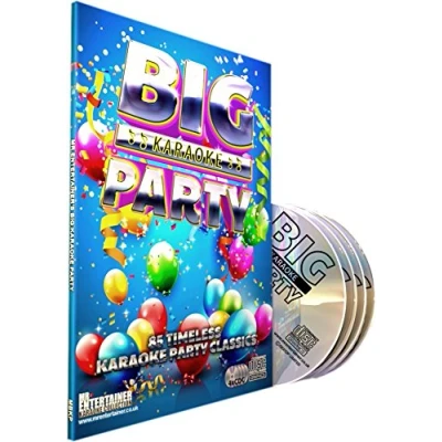 Image of Mr Entertainer Big Karaoke Party 4 x CD+G (CDG) Pack. 85 Songs. Greatest Hits.