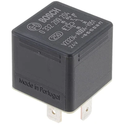Image of 0067378, 1519524, 867518 Relay BOSCH 0 332 209 204 24V 20A 5 pin connector