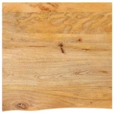 Image of vidaXL Table Top Live Edge Dining Mango Wood 40x40 cm, Brown Dining/Office/Home Furniture