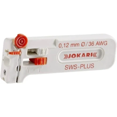 Image of Jokari 40015 0.12 mm 36 AWG Diameter Mini Precision Stripping Tool for Solid Cable and Stranded Wires Multi Coloured