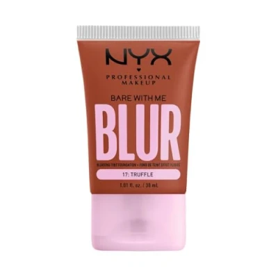 Image of NYX Professional Makeup Blurring Tint Foundation, Medium Coverage, Matte Finish, With Niacinamide, Matcha and Glycerin, 12 Hours Hydrating, Bare Me Blur, 30 ml, Shade: Truffle
