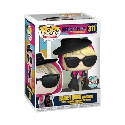 Image of Funko POP! Heroes: Birds Of Prey Harley Quinn (Incognito) Collectable Vinyl Figure Gift Idea Official Merchandise Toys for Kids &amp; Adults Movies Fans Model Collectors
