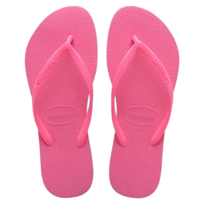 Image of Havaianas &#039;s Slim Flip Flop, Crystal Rose, 1/2 UK