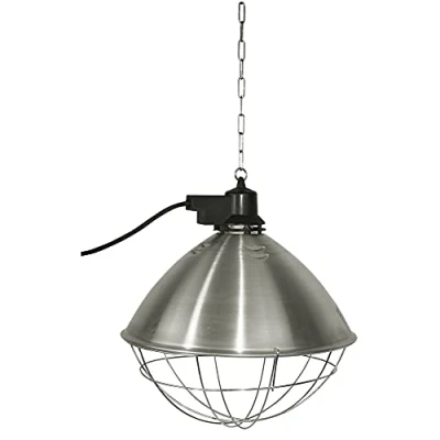 Image of Kerbl 22729 Infrared Heat Lamp 5 m Cable / 35 cm Reflector (Bulb not included)