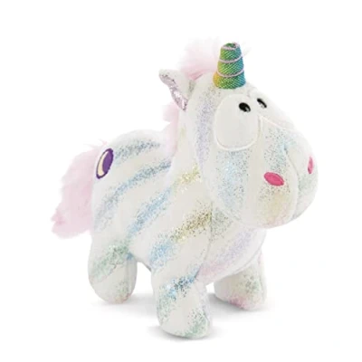 Image of NICI Standing Soft Toy Theodor &amp; Friends Unicorn Moon Keeper 13cm GREEN