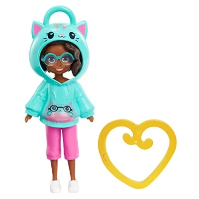 Image of Polly Pocket Hoodie Dolls HKV98 HKV99