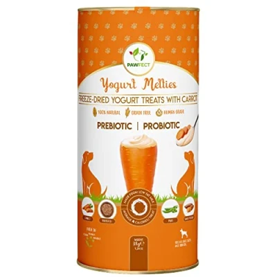 Image of Prebiotic and Probiotic Dog Treats: Carrot &amp; Yogurt (38g/1.34oz)